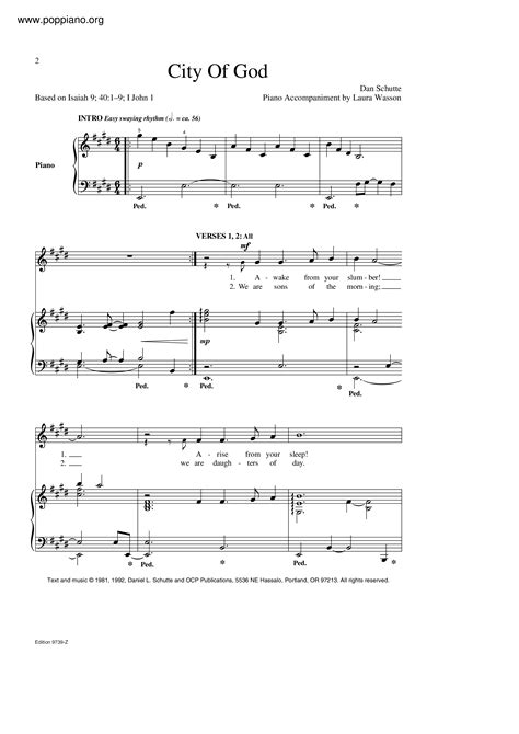 city of god hymn pdf.
